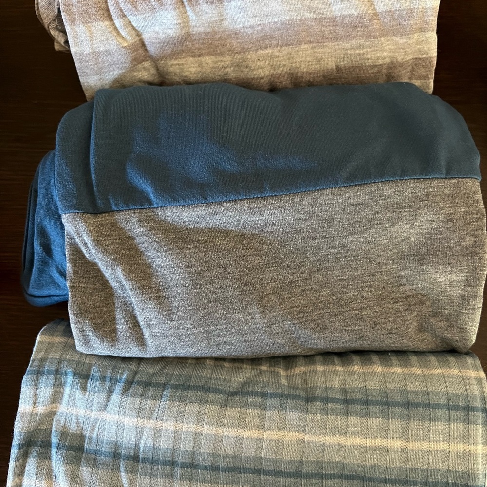 LuLaRoe Julia 3 pack size L. Rarely or never worn.